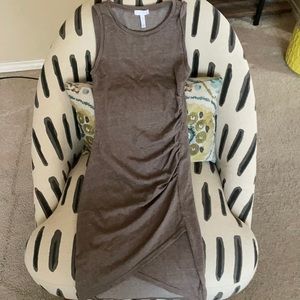 Leith Ruched Sleeveless Dress